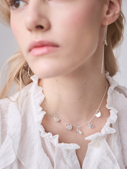 Five Hearts Necklace