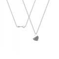 Key & Heart Pendant Set
