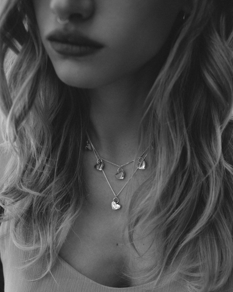Five Hearts Necklace
