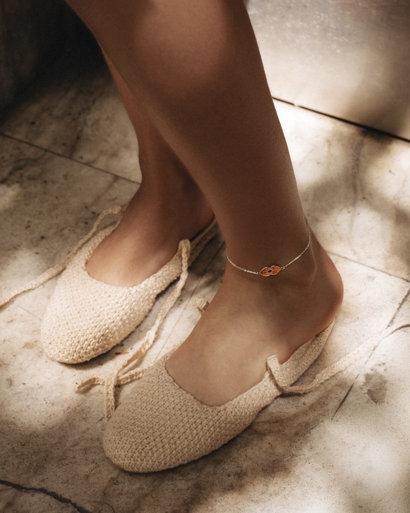 Heart's Key Anklet