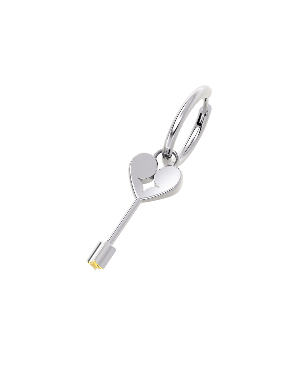 Heart’s Key Hoop