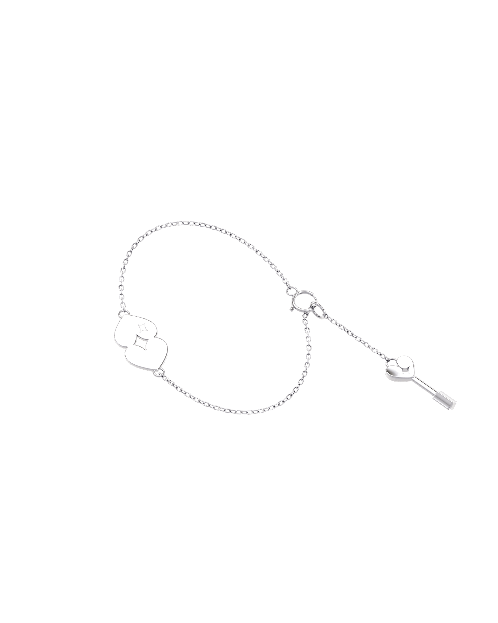 Heart's Key Bracelet