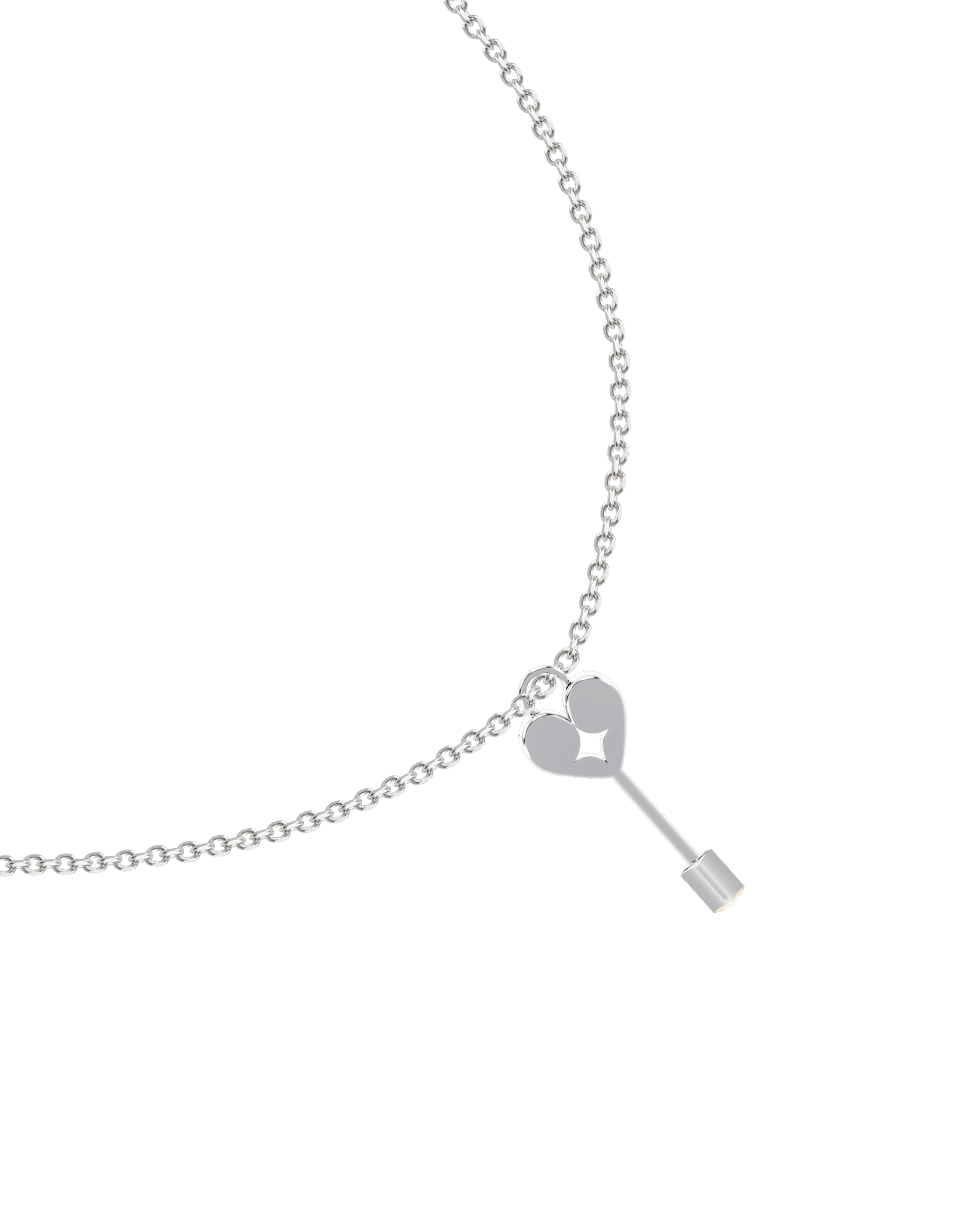 Heart's Key Pendant