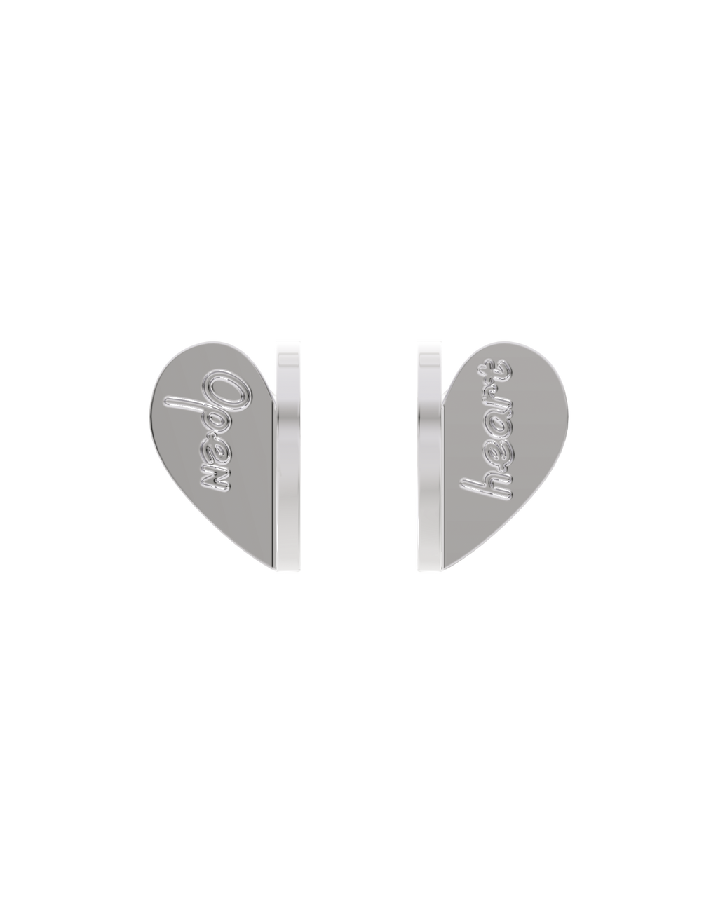 Open heart studs
