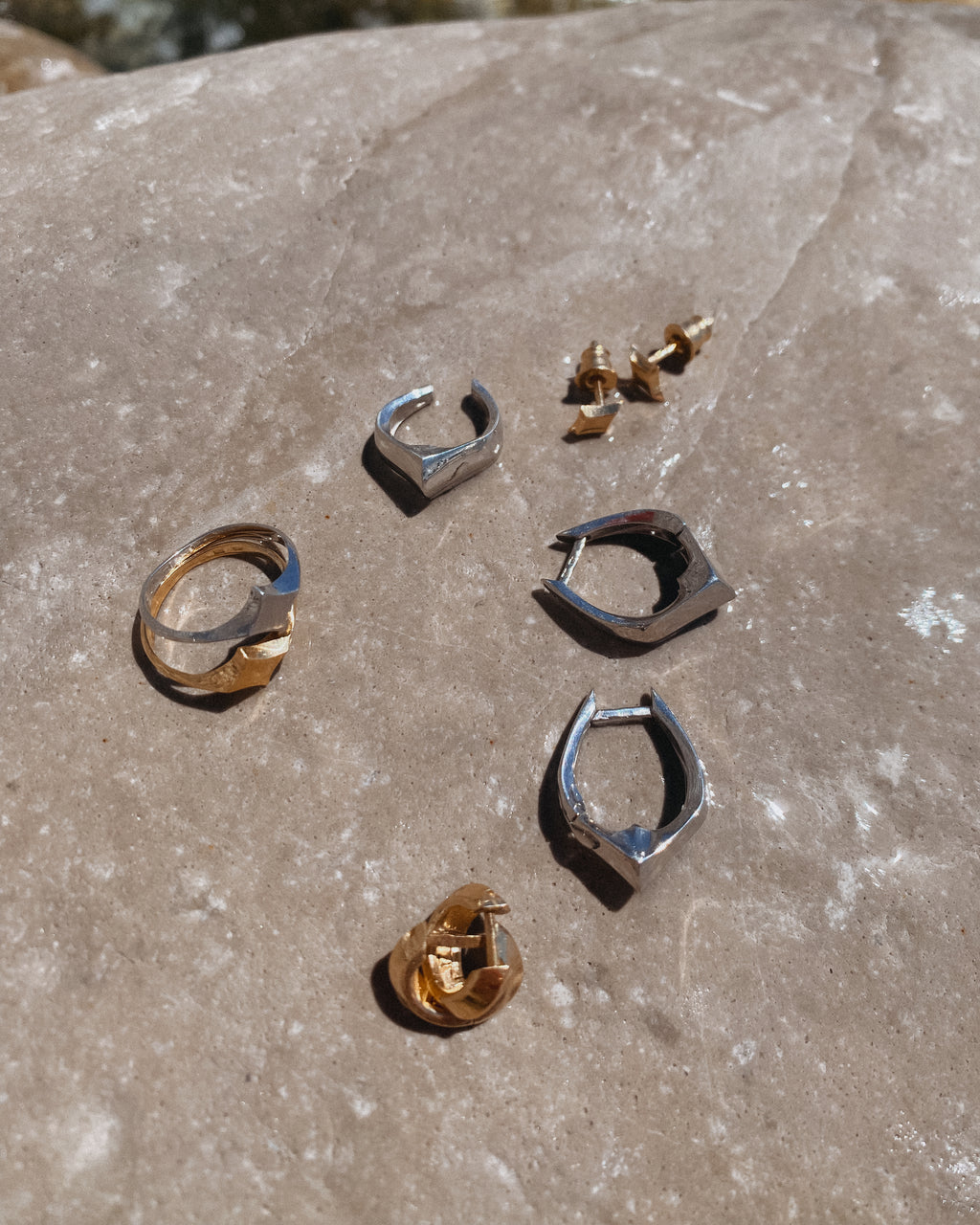 Accent Spark Hoops