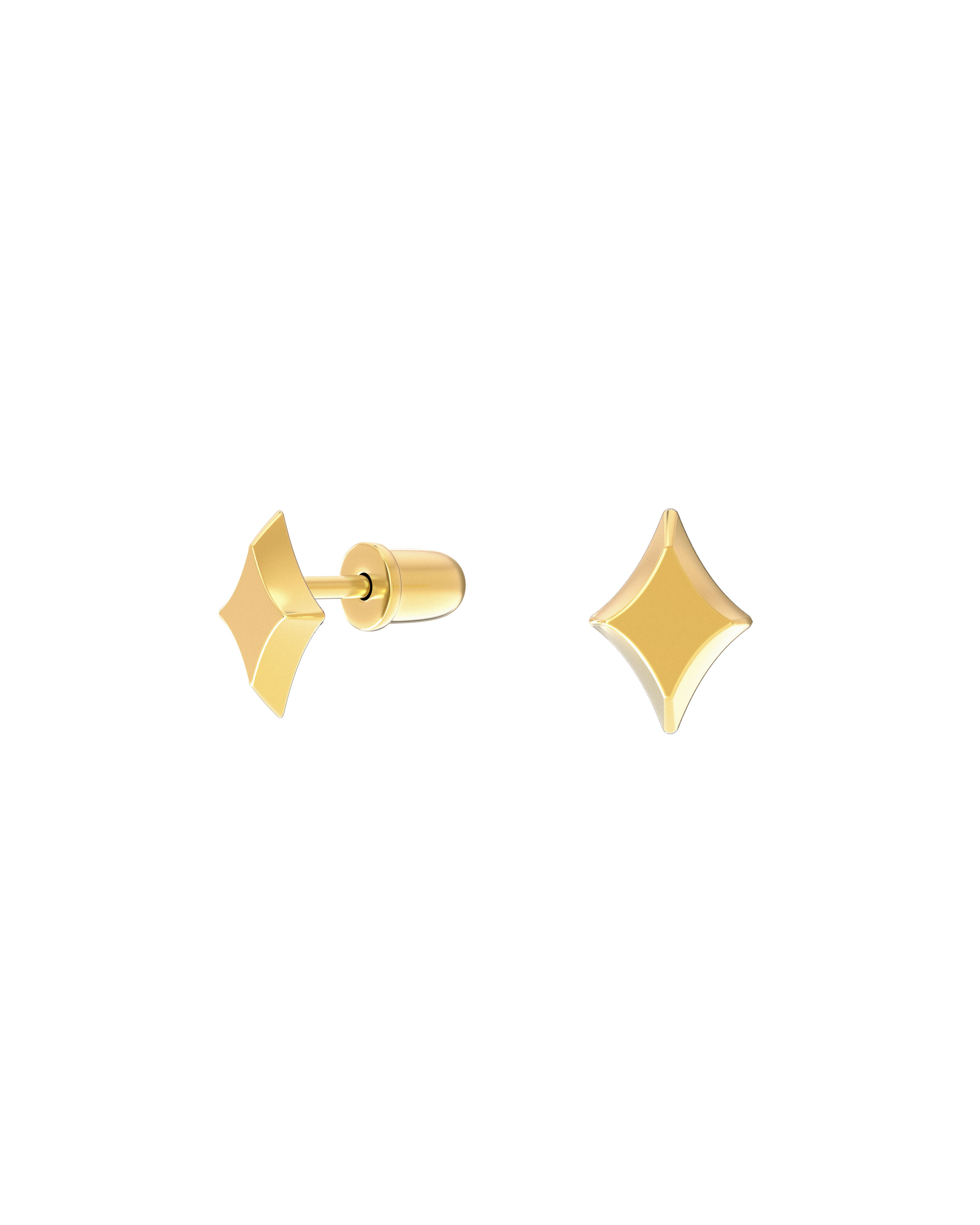 Tiny Sparks Golden Studs