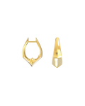 Accent Gold Spark Hoops